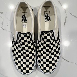 Vans checkered shoes, size 13
